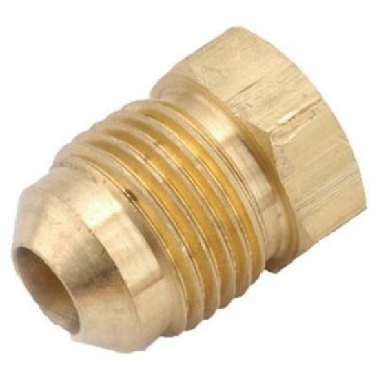 Anderson Metals 1/4 In. Brass Flare Plug