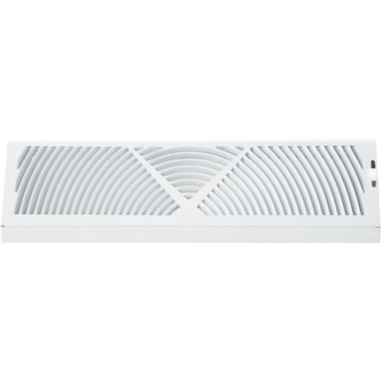 Ameriflow 15 In. White Steel Baseboard Diffuser
