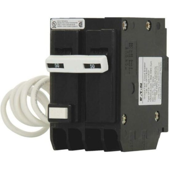Eaton BR 20A Single-Pole Self Test GFCI Breaker