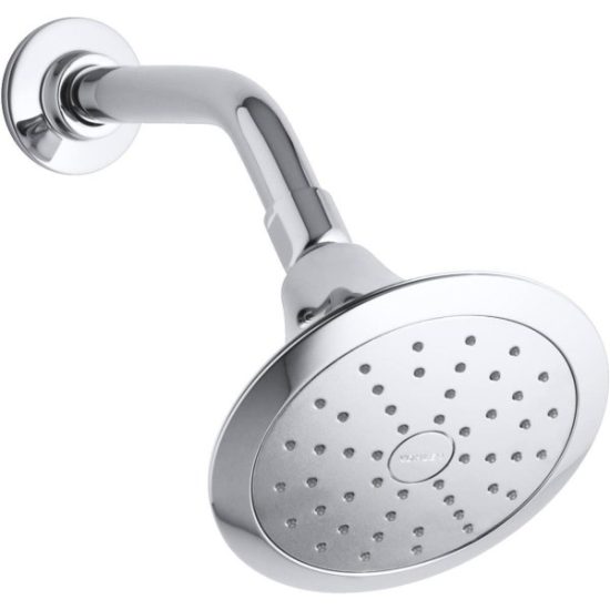 Kohler Forte 1-Spray 1.75 GPM Fixed Showerhead, Chrome