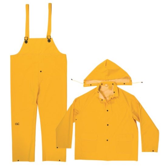 West Chester Medium 3-Piece Yellow PVC Rain Suit