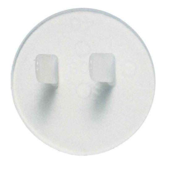 Leviton Clear Plastic Safety Outlet Plug (12-Pack)