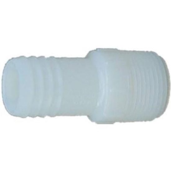 Boshart 1/2 In. Barbed x 1/2 In. MIPS Nylon Insert Coupling