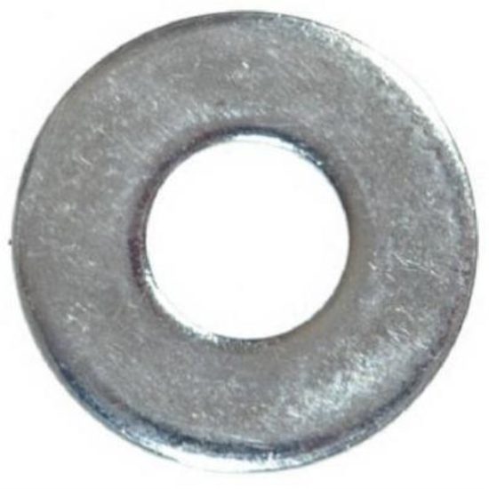 Hillman 1/4 In. Steel Zinc Plated Flat USS Washer (100 Ct.)