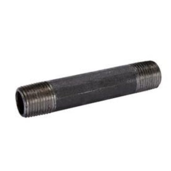 Southland 1/4 In. x Close Schedule 40 Steel Black Iron Nipple