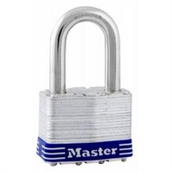 Master Lock 2 In. W. Universal Pin Keyed Padlock with 1-1/2 In. Shackle