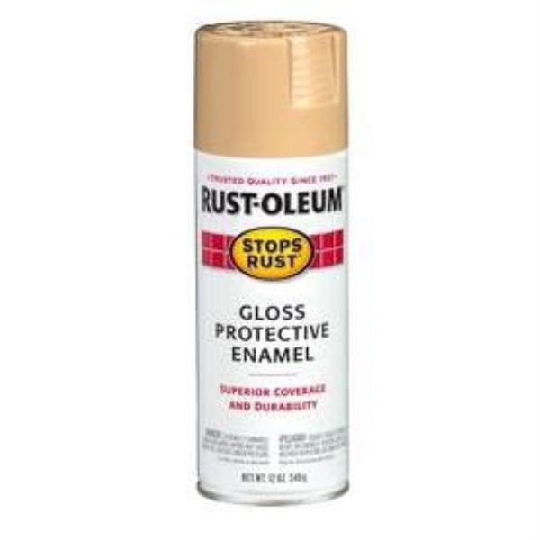Rust-Oleum Stops Rust Sand Gloss 12 Oz. Anti-Rust Spray Paint