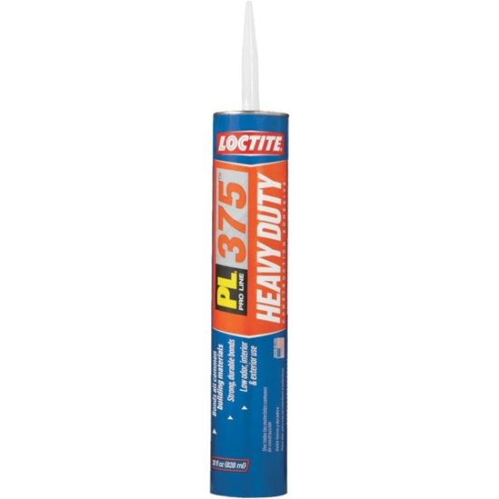 LOCTITE PL 375 28 Oz. Heavy Duty Construction Adhesive