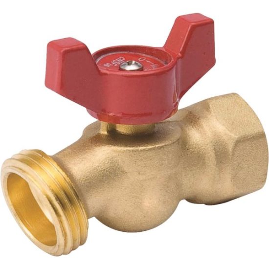 B & K ProLine Quartermaster Series 1/2 In. FIP X 3/4 Male Hose Thread No-Kink Hose Bibb