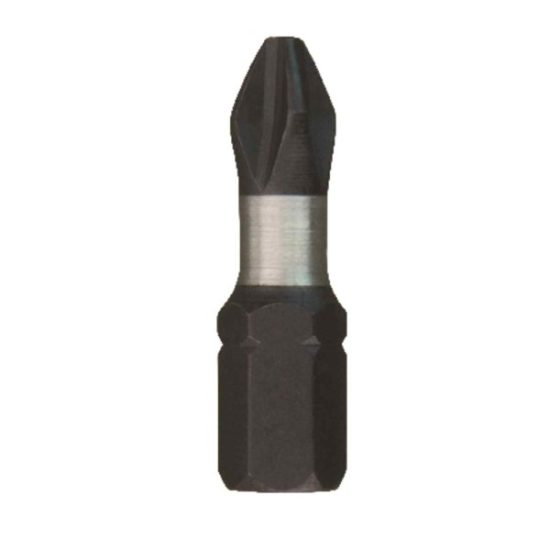 Milwaukee SHOCKWAVE #2 Phillips 1 In. Insert Impact Screwdriver Bit (2-Pack)