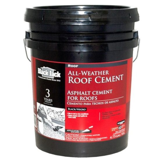 Black Jack 5 Gal. All-Weather Roof Cement