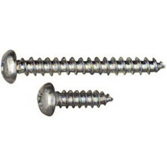 National 211 Steel Shelf Bracket Screw, Zinc (12-Pack)