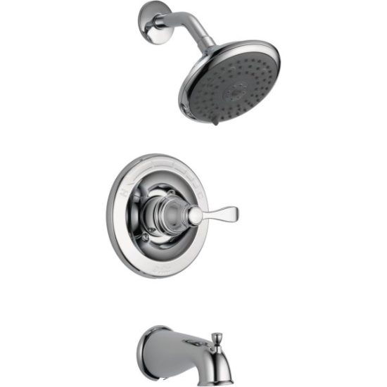 Delta Porter Chrome Single-Handle Lever Tub & Shower Faucet