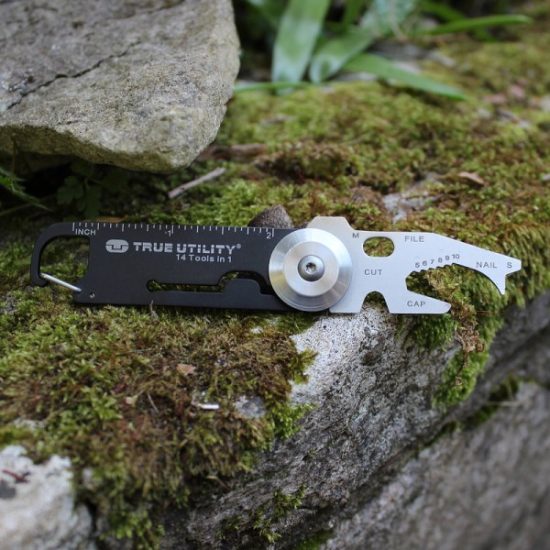 True Utility Multi-Tool Black 1 pc.