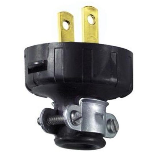 Leviton 15A 125V 2-Wire 2-Pole Heavy-Duty Cord Plug