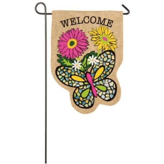 0.01 H Polyester Flag - Evergreen, Multi-Colored