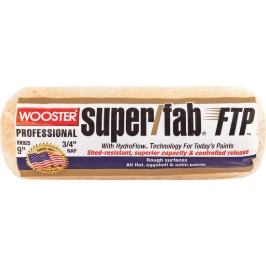 Wooster Super/Fab FTP 9 In. x 3/4 In. Knit Fabric Roller Cover