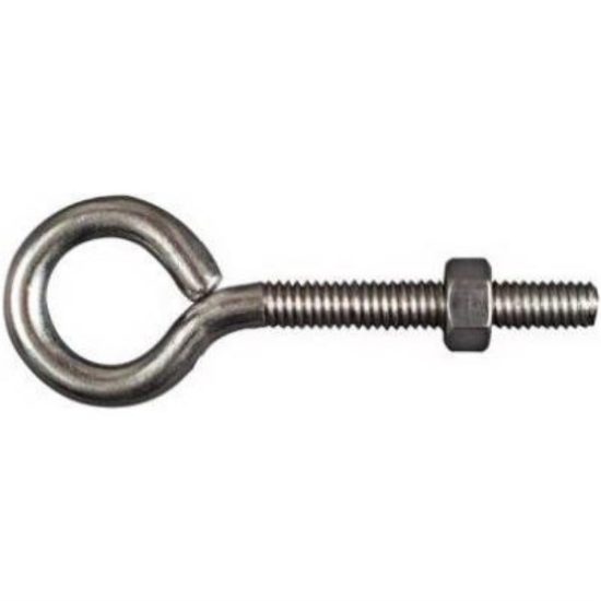 National 5/16 In. x 3-1/4 In. Stainless Steel Eye Bolt