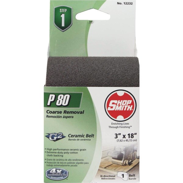 Gator Platinum 3 In. x 18 In. 80 Grit Medium Heavy Duty Sanding Belt