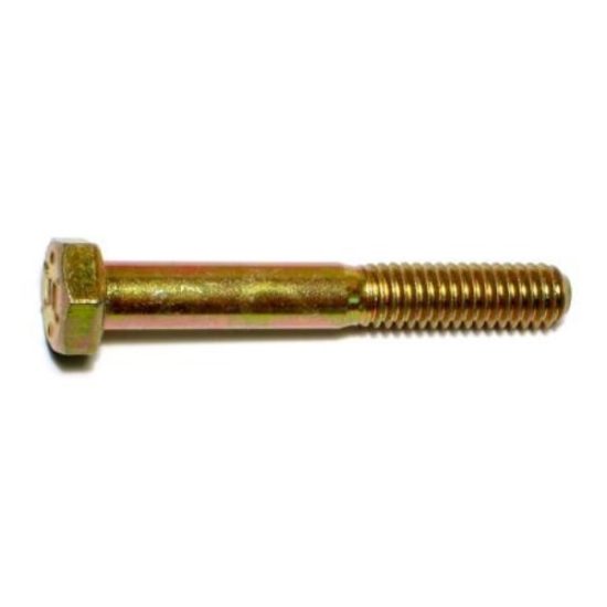 5/16 -18 x 2-1/4  Zinc Plated Grade 8 Steel Coarse Thread Hex Cap Screws HCS8-103