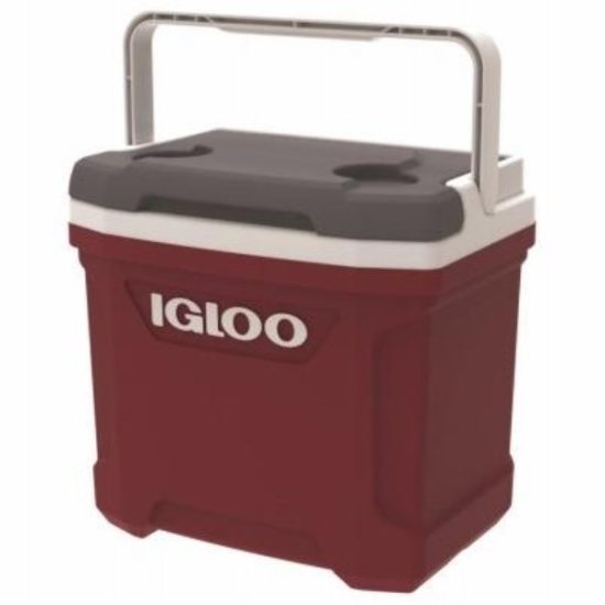 Latitude 16 Cooler, Industrial Red/ Meteorite Coole, 16 Qt,