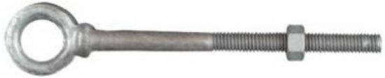National 5/16 In. x 4-1/4 In. Galvanized Eye Bolt