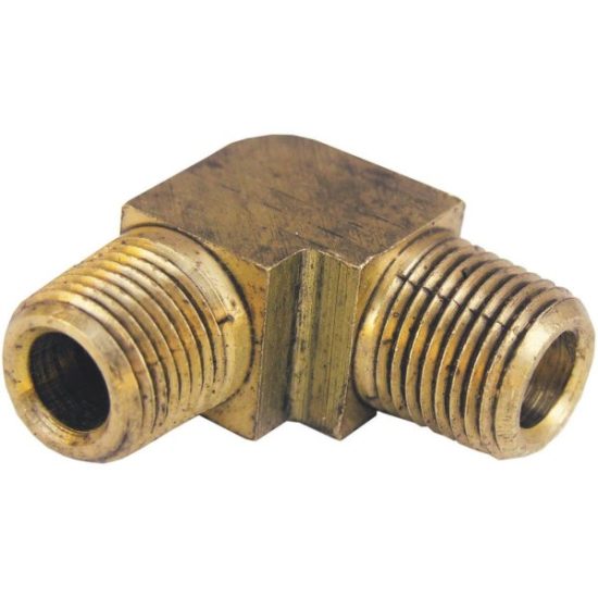 Lasco 1/8 In. MPT x 1/8 In. MPT 90 Deg. Brass Elbow (1/4 Bend)