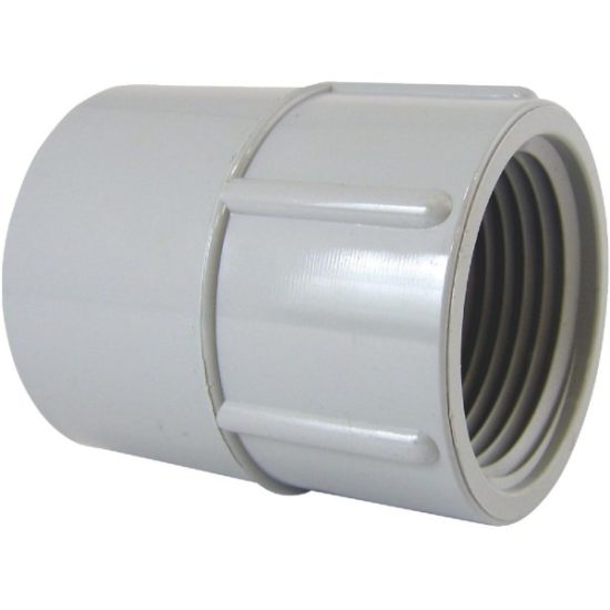 IPEX Kraloy 2-1/2 In. Hub x FPT PVC Female Conduit Adapter