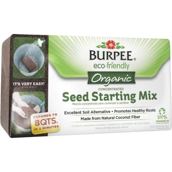 Burpee 8 Qt. 1-1/2 Lb. Concentrated Seed Starting Mix