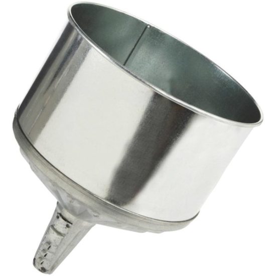 Delphos 8 Qt. Galvanized Steel Lock-On Funnel
