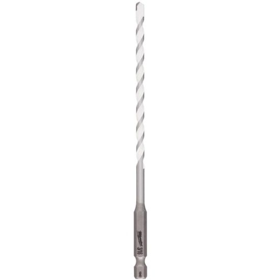 Milwaukee SHOCKWAVE 3/16 In. Carbide Multi-Material Hex Shank Drill Bit
