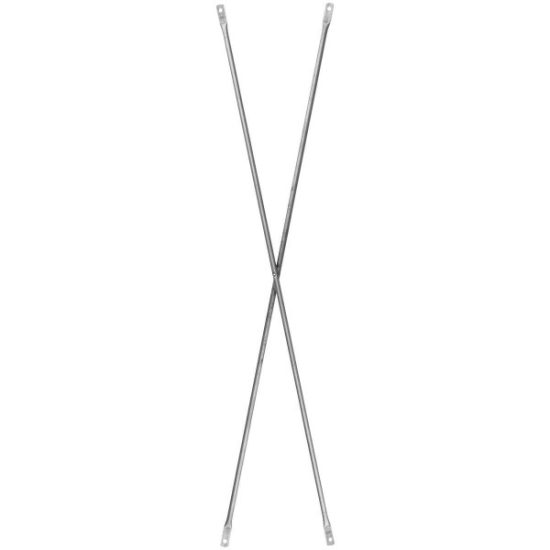 MetalTech 7 Ft. x 2 Ft. Galvanized Steel Scaffolding Cross Brace For Outriggers