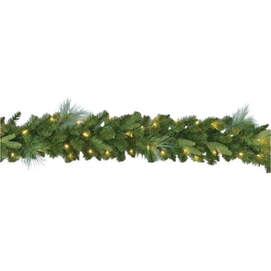 Madison Pine 9 Ft. Prelit LED Garland