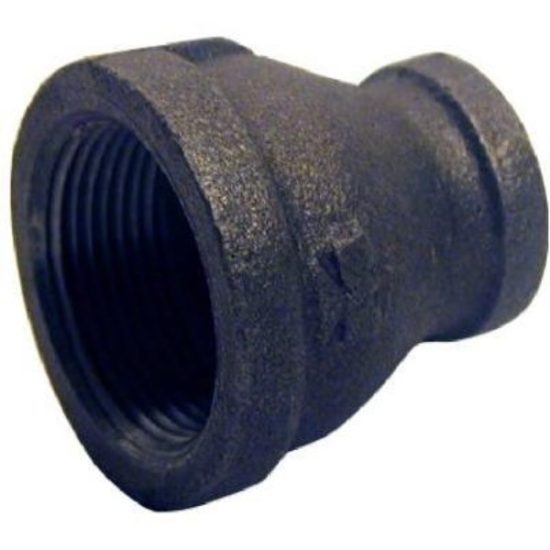 Southland 1 In. x 3/4 In. Malleable Black Iron Reducing Coupling
