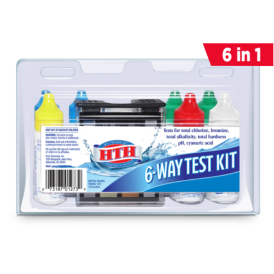 HTH Pool Care 6-Way Test Kit