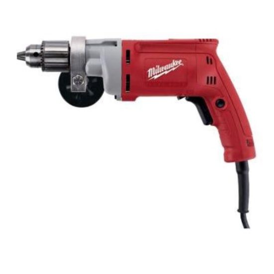 Milwaukee Magnum 1/2 In. 8-Amp Keyed Electric Drill with Textured Grip