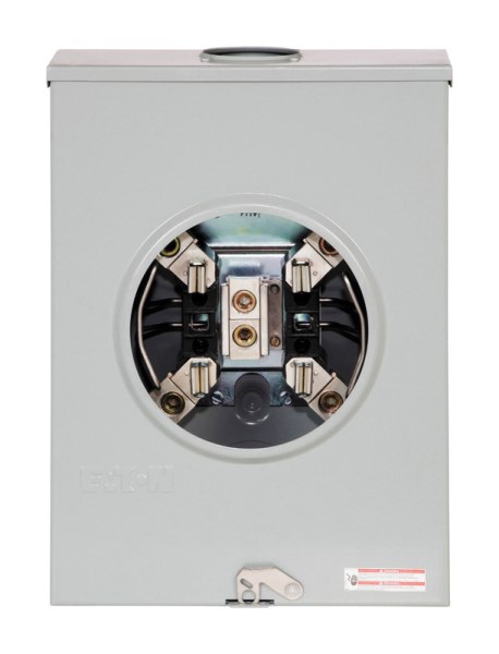 Eaton 200A 600V 4-Jaw Meter Socket