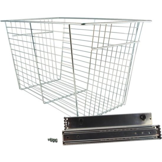 FreedomRail 13 In. Chrome Basket