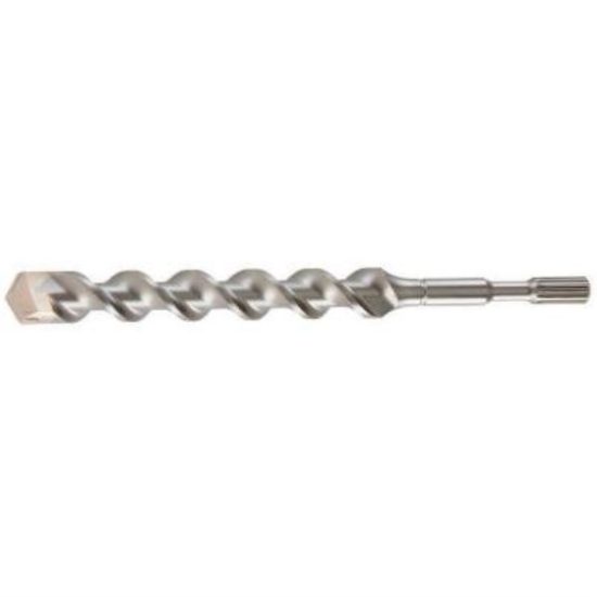 Milwaukee Spline 1-1/4 In. x 22 In. 2-Cutter Rotary Hammer Drill Bit