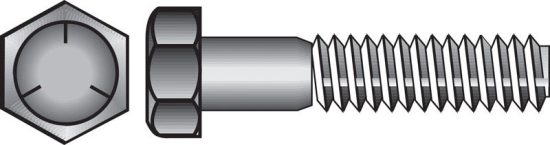 Hillman 3/4 In. x 3 In. Grade 5 Zinc Hex Head Cap Screw (20 Ct.)