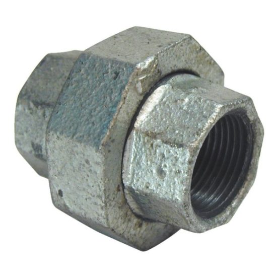 Southland 1/8 In. x 1/8 In. FPT Malleable Iron Galvanized Union