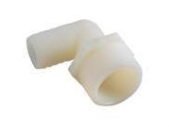 Anderson Metals 3/8 In. Barb x 3/4 In. MIP 90 Deg. Nylon Elbow (1/4 Bend)