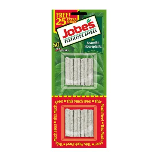 Jobe's 13-4-5 Houseplant Food Spikes (50-Pack)