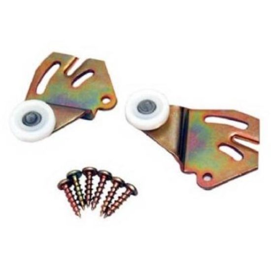 Johnson Hardware 3/8 In. Offset Hanger Bypassing Hardware (2-Count)