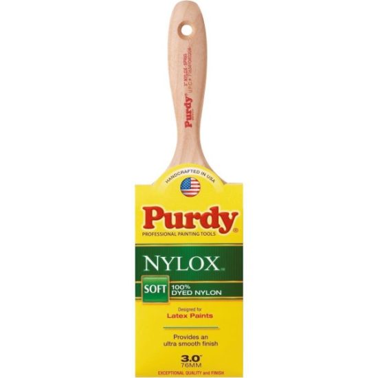 Purdy Nylox Sprig 3 In. Flat Trim Soft Paint Brush