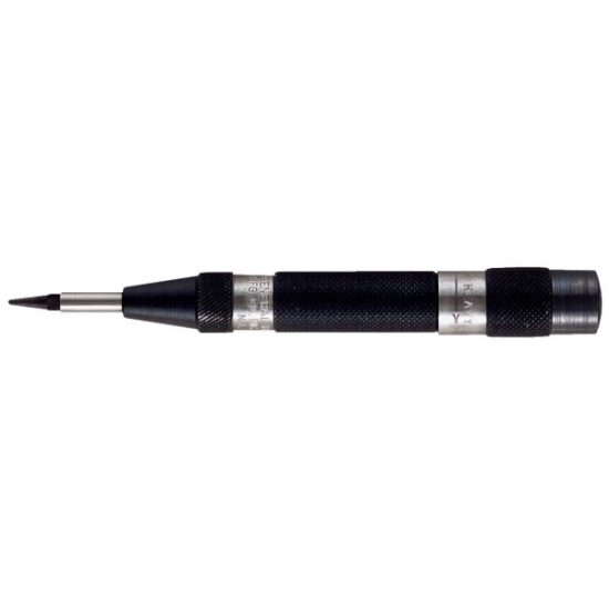 General Tools 5 In. x 1/2 In. Steel Automatic Center Punch