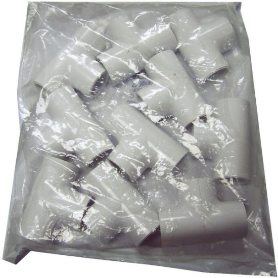 Charlotte Pipe 1 In. Schedule 40 PVC Tee (10-Pack)