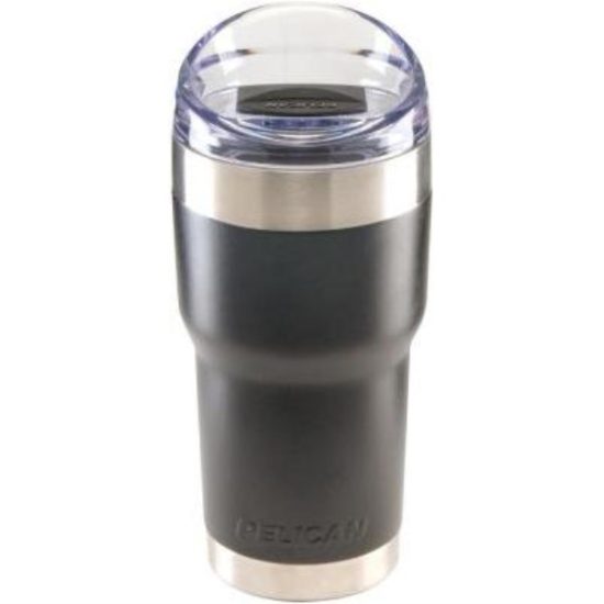 PELICAN 22 Oz. Black Stainless Steel Insulated Tumbler with Slide Closure