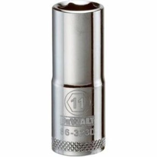 Metric Deep Socket, 6-Point, 3/8-In. Drive, 11mm