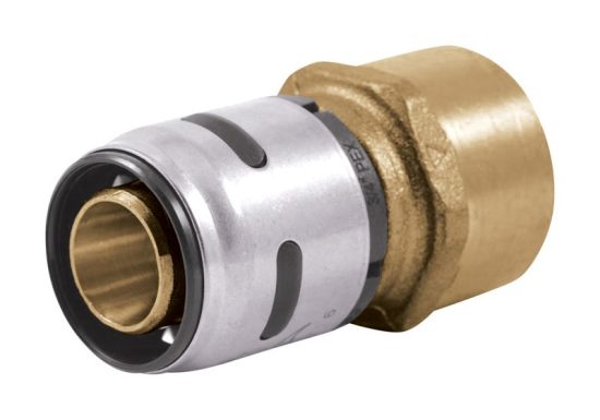 SharkBite EvoPex 3/4 In. x 3/4 In. FPT Push-to-Connect Plastic Connector